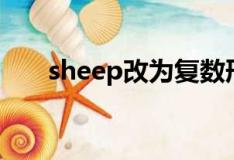 sheep改为复数形式（sheep可数吗）