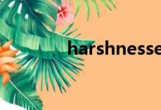 harshnesses（harshness）