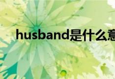 husband是什么意思英文（husbands）
