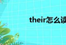 their怎么读（they怎么读）