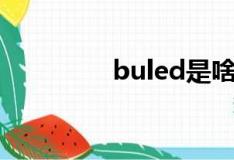buled是啥软件（buled）