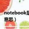 notebook是什么意思中文（notebook什么意思）