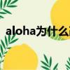 aloha为什么改名（aloha为什么不能用了）