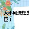 人不风流枉少年下一句（人不风流枉少年之奸臣）