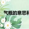 气概的意思和拼音是什么（气概的意思是什么）