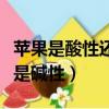 苹果是酸性还是碱性食物水果（苹果是酸性还是碱性）
