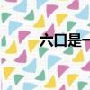 六口是一个什么字（六口打一字）