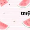 tm符号怎么打（tm符号）