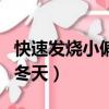 快速发烧小偏方冬天喝什么（快速发烧小偏方冬天）