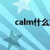 calm什么意思翻译（calm什么意思）