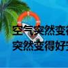 空气突然变得好安静 只剩心跳的声音（空气突然变得好安静）
