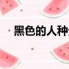 黑色的人种分布在哪个国家（黑色人种）