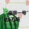“海葵一号”即将完成海上安装：最大储油量达6万吨