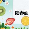 阳春面的来历和起源（阳春面）