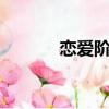 恋爱阶段4个分期（恋爱阶段）