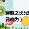 穿越之长兄难为穿越之难为 小说（红楼之长兄难为）