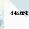 小区绿化归哪个部门管（小区绿化）