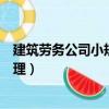 建筑劳务公司小规模纳税人账务处理（小规模纳税人账务处理）