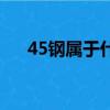 45钢属于什么钢种（45钢属于什么钢）