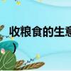 收粮食的生意注意什么（收粮食的生意好做吗）