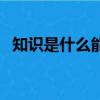 知识是什么能什么仿写句子（知识是什么）