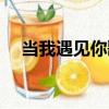 当我遇见你歌词抖音（当我遇见你歌词）
