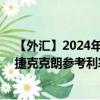 【外汇】2024年07月28日代码（JPYCZX）名称（日元兑捷克克朗参考利率）最新数据