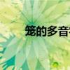 笼的多音字组词（大的多音字组词）
