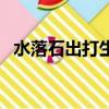 水落石出打生肖动物（水落石出打一生肖）