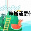 味增汤是什么味道的（味增汤是什么）