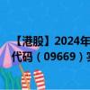 【港股】2024年09月30日上市公司名称（北森控股）股票代码（09669）实时行情