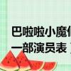 巴啦啦小魔仙1演员表全部（巴啦啦小魔仙第一部演员表）