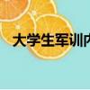 大学生军训内容100字（大学生军训内容）