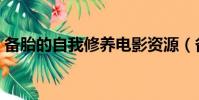 备胎的自我修养电影资源(备胎的自我修养)