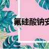 氟硅酸钠安全技术说明书（氟硅酸钠）