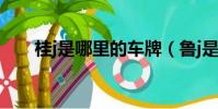 桂j是哪里的车牌(鲁j是哪里的车牌)
