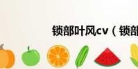锁部叶风cv(锁部叶风)