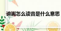 谤讟怎么读音是什么意思(谤讟怎么读)